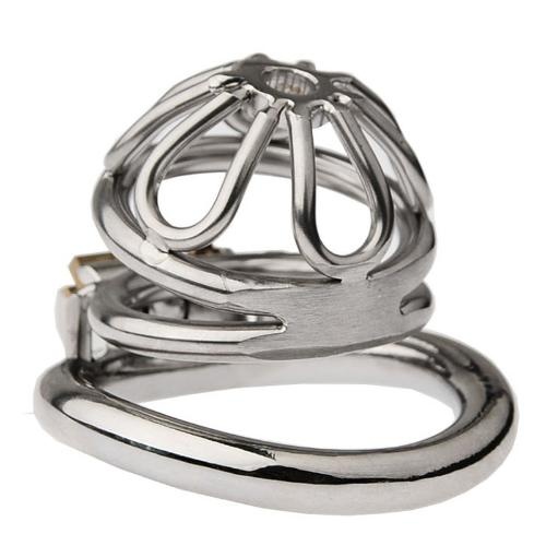 Petal Metal Chastity Cage – M Flat - Image 2