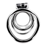 LustLink Duo Cock Ring – Ενα Διπλο Μεταλλικο  Κλουβι Αγνοτητας - Image 7
