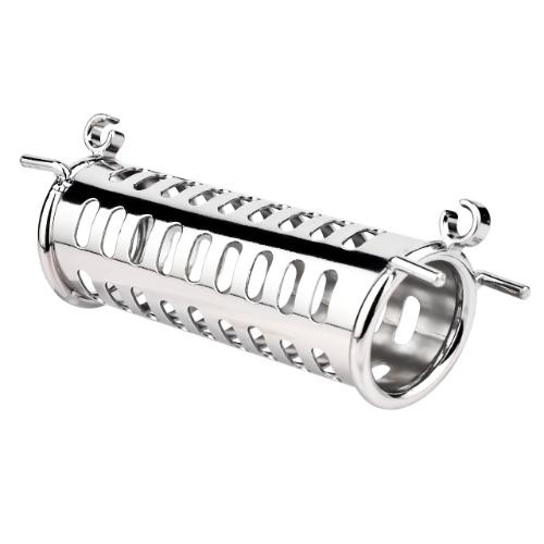 LustLink Duo Cock Ring – Ενα Διπλο Μεταλλικο  Κλουβι Αγνοτητας - Image 6