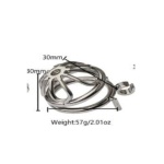 Petal Metal Chastity Cage – M Flat - Image 4