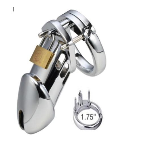 Steel Male Padlock CB6000 Chastity Cage Device – Big - Image 1