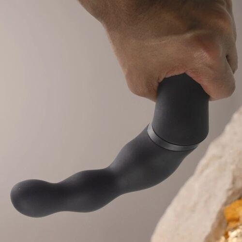 ROCKS-OFF – BLACK PROSTATE AND ANAL VIBRATOR ADAPTER - Image 3
