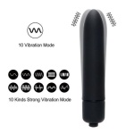 10 Speeds Frosted Pointed Bullet Black - Image 3
