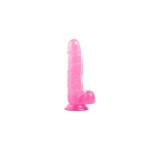 REALISTIC PENIS CRYSTAL JELLIES PINK 20 CM - Image 3