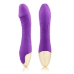 Daphne Vibrating Dildo Purple - Image 6