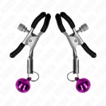 Nipple Clamps with Purple Bell - Image 3