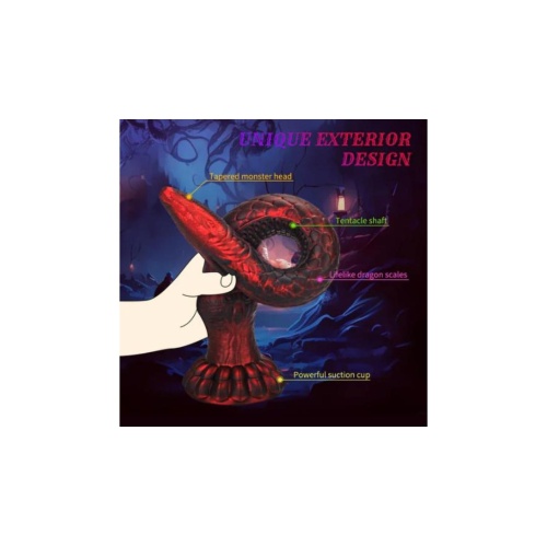 Eel Crimson Tentacle Dildo - Image 1