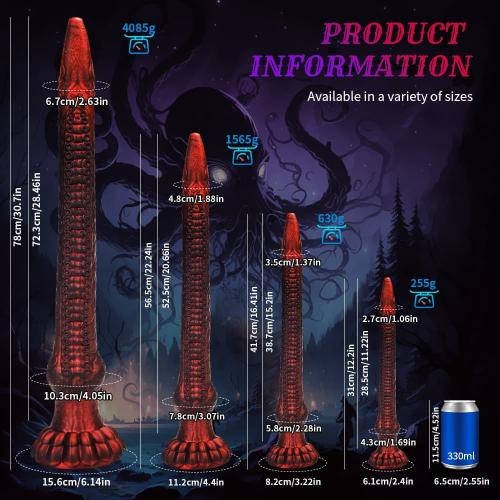 Eel Crimson Tentacle Dildo - Image 11