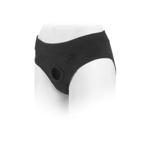 Versatile Unisex Strap-On Harness Briefs - Image 2