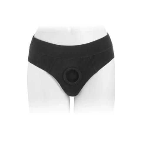 Versatile Unisex Strap-On Harness Briefs - Image 4
