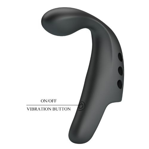 PRETTY LOVE FINGERING VIBRATOR GORGON BLACK - Image 4