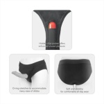 Versatile Unisex Strap-On Harness Briefs - Image 5