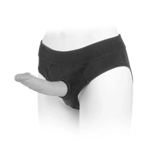 Versatile Unisex Strap-On Harness Briefs - Image 6