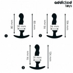 ADDICTED TOYS – SET OF 3 SILICONE ANAL PLUGS MODEL 1 - Image 3