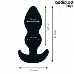 ADDICTED TOYS – ANAL PLUG SILICONE SIZE -L- 11.7 CM - Image 3