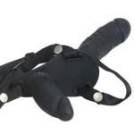 Strap On Double-Ended Vibrating Dildo - Image 6