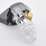 Adjustable Male Cock Cuff Chastity Device – Transparency - Image 3