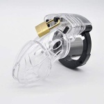 Adjustable Male Cock Cuff Chastity Device – Transparency
