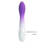 PRETTY LOVE Bishop classic dong vibator Ice Purple - Image 3
