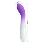 PRETTY LOVE Bishop classic dong vibator Ice Purple - Image 8