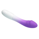 PRETTY LOVE Elemental silicone dildo vibrator Ice Purple - Image 5