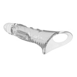 Pretty Love Penis Sleeve 1 (Clear) 8.7″ - Image 9