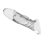Pretty Love Penis Sleeve 1 (Clear) 8.7″ - Image 6
