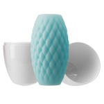 PRETTY LOVE – ATHENA EROS SILICONE MALE MASTURBATOR TURQUOISE - Image 6