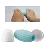 PRETTY LOVE – ATHENA EROS SILICONE MALE MASTURBATOR TURQUOISE - Image 7