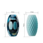 PRETTY LOVE – ATHENA EROS SILICONE MALE MASTURBATOR TURQUOISE - Image 3