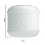 Pretty Love – Crystle Male Masturbator White - Image 3