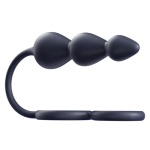 Double Cock Ring Anal Beads - Image 5