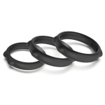Cat Silicone Cock Ring Set Black