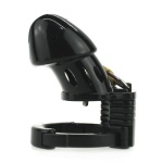 Adjustable Male Cock Cuff Chastity Device – Black - Image 8