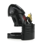 Adjustable Male Cock Cuff Chastity Device – Black - Image 6