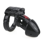 Adjustable Male Cock Cuff Chastity Device – Black - Image 4