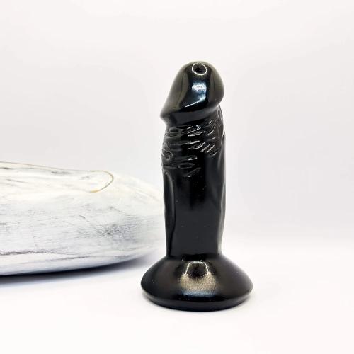 analdildo Tiny Tease Small Anal Dildo Black - Image 1