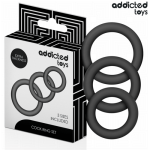 ADDICTED TOYS – SET OF SILICONE RINGS MODEL 1
