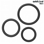 ADDICTED TOYS – SET OF SILICONE RINGS MODEL 2 - Image 5