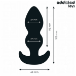ADDICTED TOYS – ANAL PLUG SILICONE SIZE S 10.3 CM - Image 4