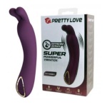 PRETTY LOVE DJ Rabbit ears stick vibrator