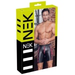 Tight-fitting, emphasising pants Cool matte look, net at the sides - Image 2