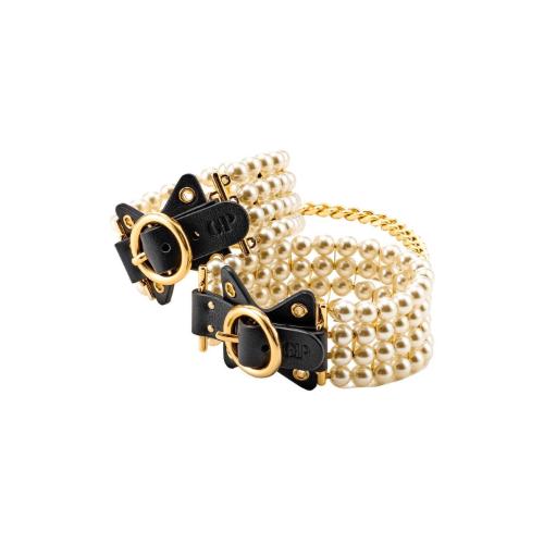 guilty-pleasure-ballroom-pearl-ankle-cuf GUILTY PLEASURE BALLROOM PEARL ANKLE CUFFS - Image 1