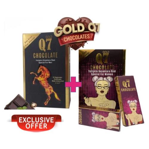 Στιγμιότυπο οθόνης 2026-04-08 131457 (1) ΠΡΟΣΦΟΡΑ ΓΝΩΡΙΜΙΑΣ 2 ΔΙΕΓΕΡΤΙΚΕΣ ΣΟΚΟΛΑΤΕΣ Gold Q7 - ΜΙΑ ΓΙΑ ΑΝΤΡΑ ΚΑΙ ΜΙΑ ΓΙΑ ΓΥΝΑΙΚΑ - Image 1