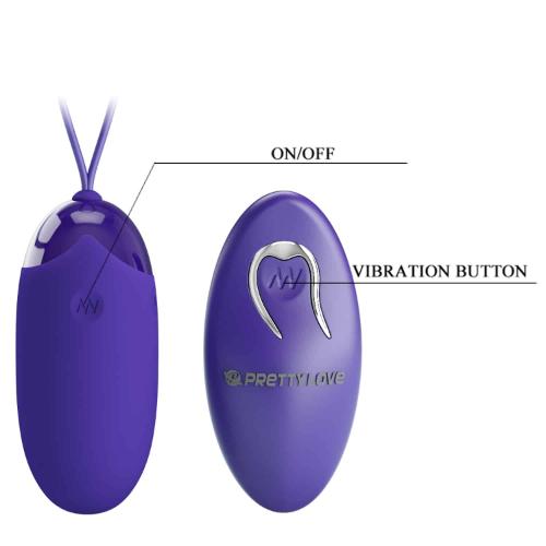 Pretty Love BERGER YOUTH Remote controlled Egg Vibrator BLUE - Image 7